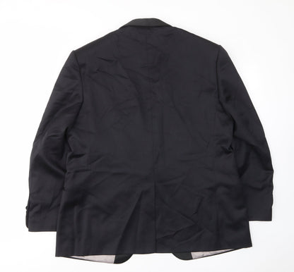 Mens UK Size 44 Marks and Spencer Regular Black Suit Jacket