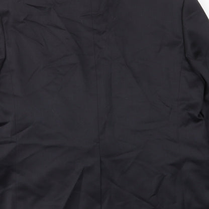 Mens UK Size 44 Marks and Spencer Regular Black Suit Jacket