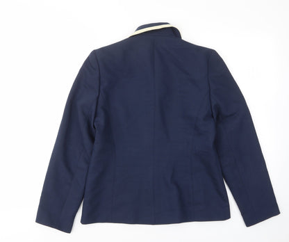 Womens UK Size 10 Style File Blue Jacket