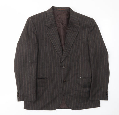 Mens UK Size 40 Turo Regular Brown Suit Jacket