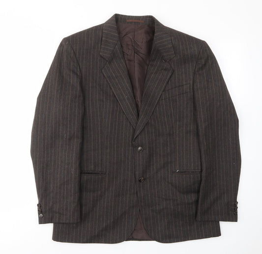 Mens UK Size 40 Turo Regular Brown Suit Jacket