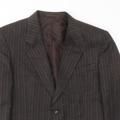 Mens UK Size 40 Turo Regular Brown Suit Jacket