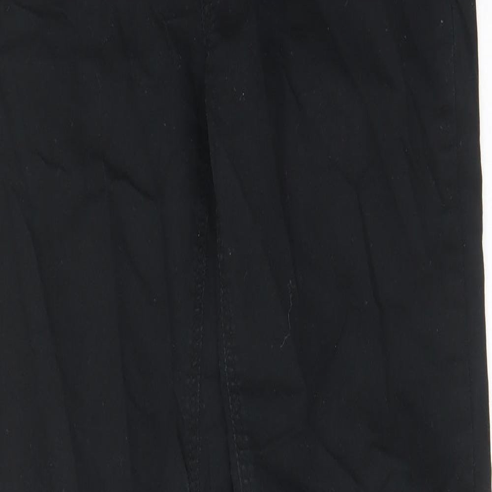 New Look Womens Black Cotton Skinny Jeans Size 8 L29 in Regular Zip - Pockets