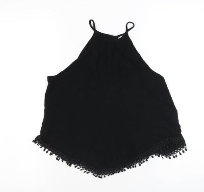 Womens UK Size 6 H&M Black Camisole Tank