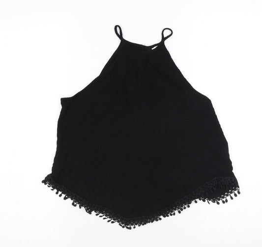 Womens UK Size 6 H&M Black Camisole Tank