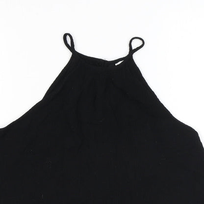Womens UK Size 6 H&M Black Camisole Tank