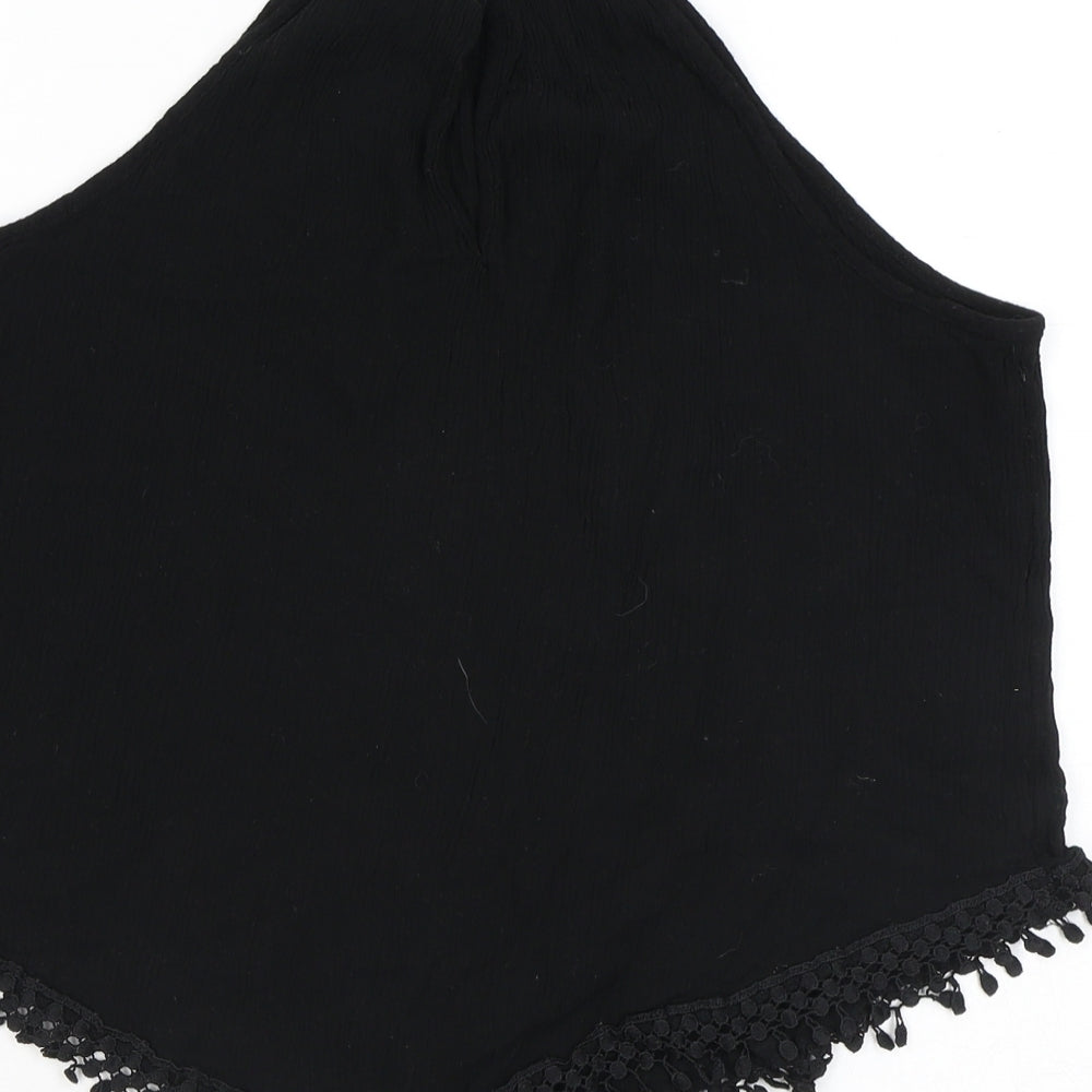 Womens UK Size 6 H&M Black Camisole Tank