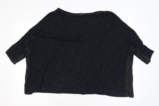 Womens UK Size 10 River Island Blue Pullover Jumper