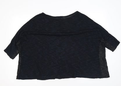 Womens UK Size 10 River Island Blue Pullover Jumper