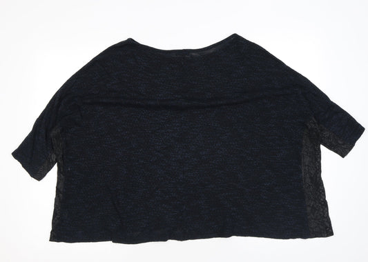 Womens UK Size 10 River Island Blue Pullover Jumper
