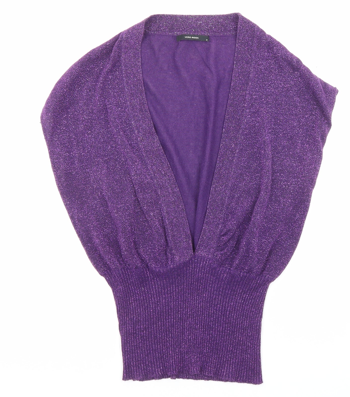Womens UK Size M VERO MODA Purple Pullover Jumper