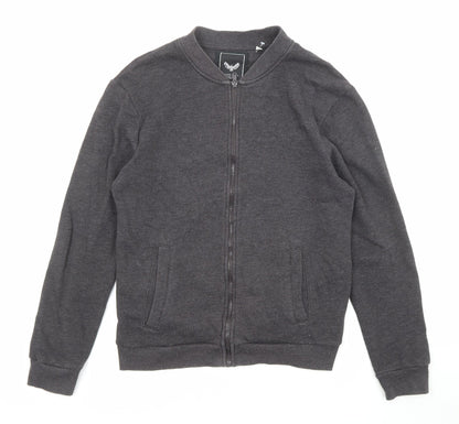 Mens UK Size M Brave Soul Grey Jacket