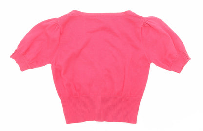 Womens UK Size 12 New Look Pink Pullover Jumper