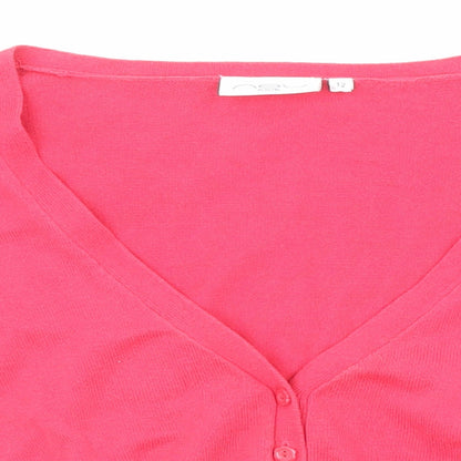 Womens UK Size 12 New Look Pink Pullover Jumper