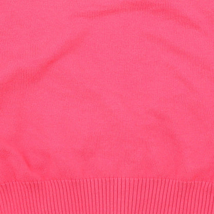 Womens UK Size 12 New Look Pink Pullover Jumper