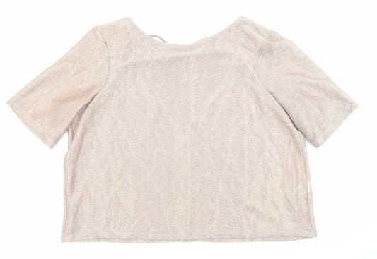 Womens UK Size 10 River Island Pink Pullover Jumper