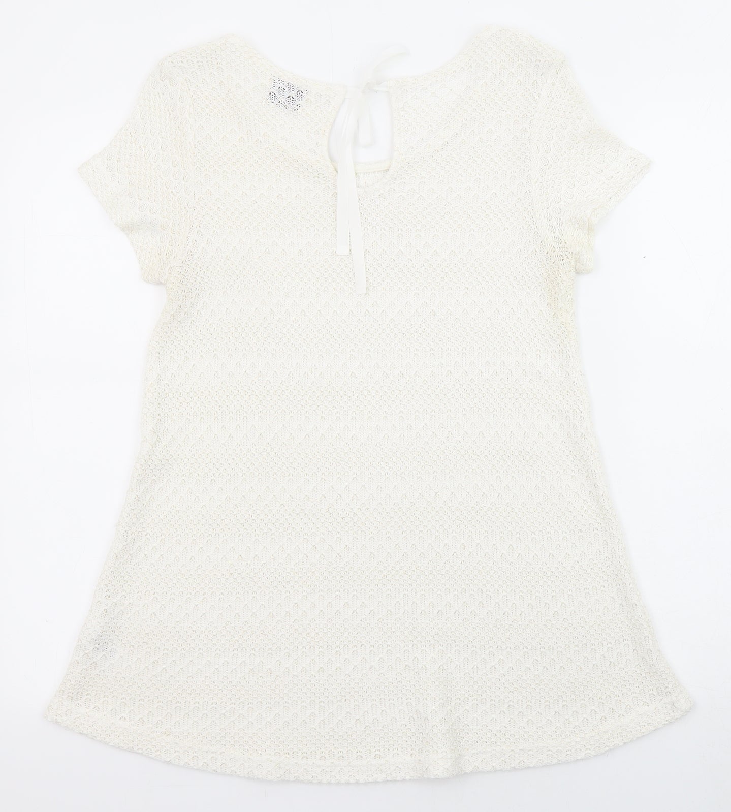 Womens UK Size 12 NEXT Ivory Pullover Jumper