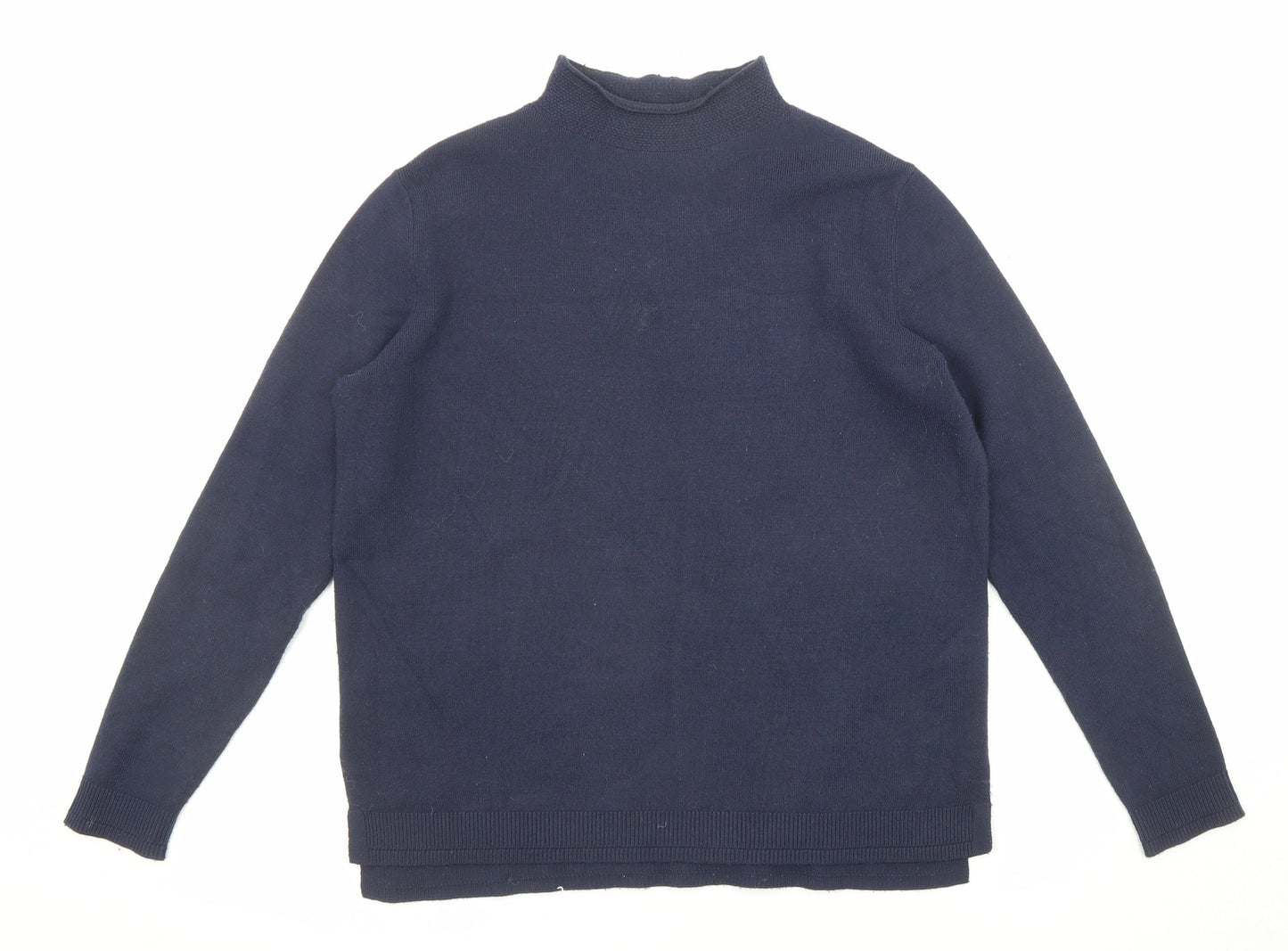 Womens UK Size 10 Marks and Spencer Blue Pullover Jumper