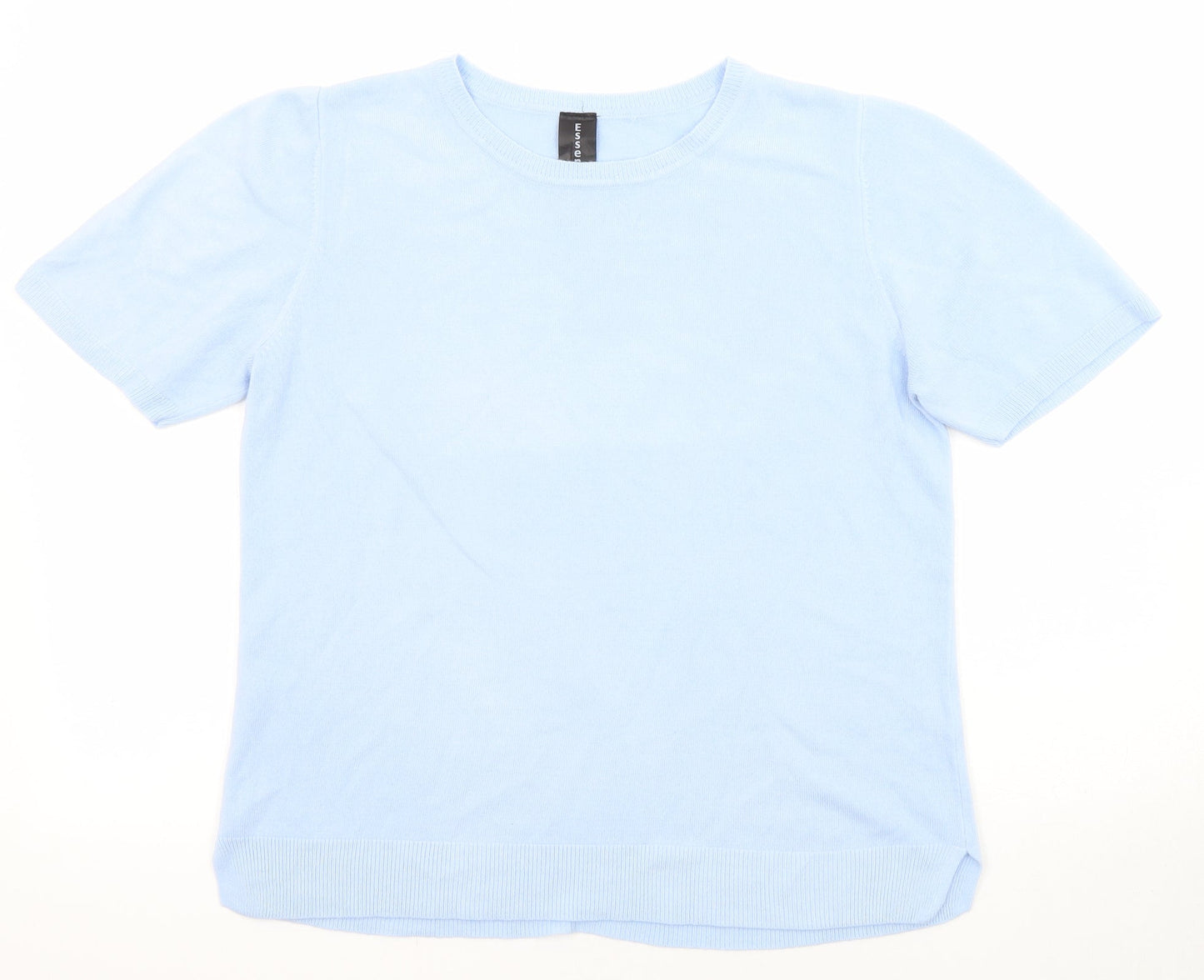 Womens UK Size 14 Essentials Blue Pullover Jumper