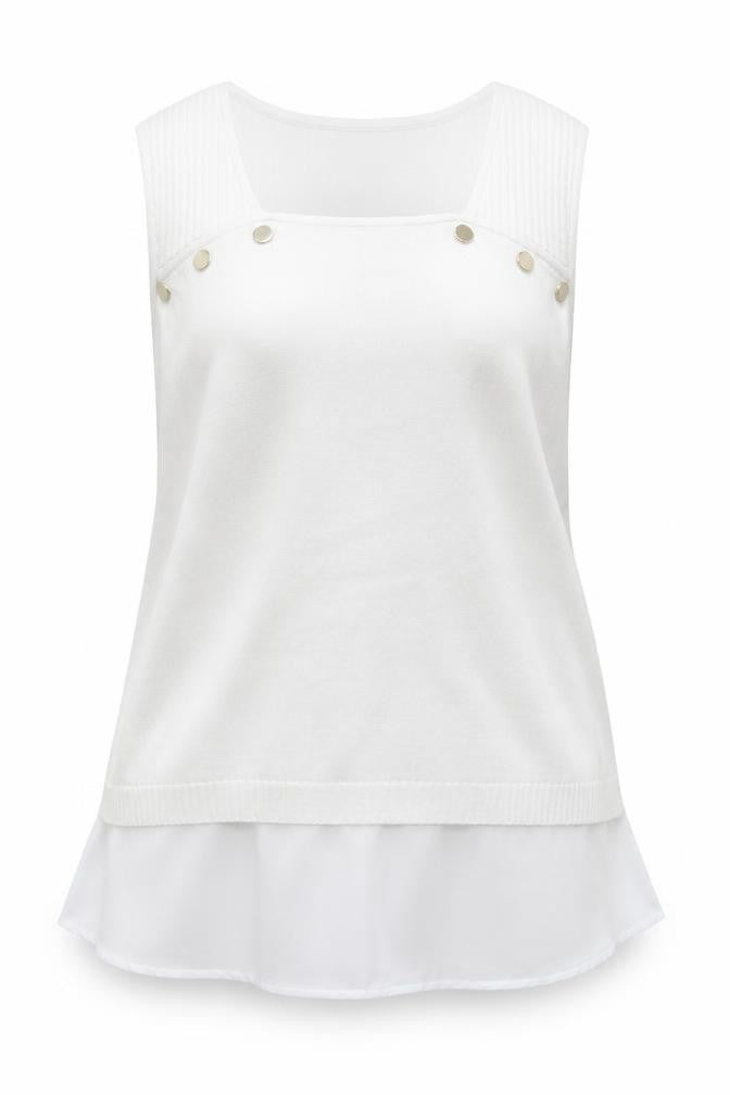 Womens UK Size L NEXT White Pullover Jumper