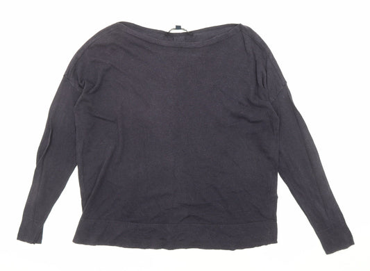 Womens UK Size M French Connection Blue Pullover Jumper
