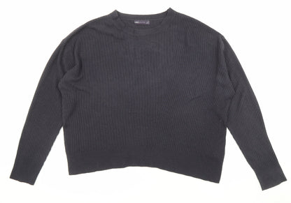 Womens UK Size 16 Marks and Spencer Blue Pullover Jumper