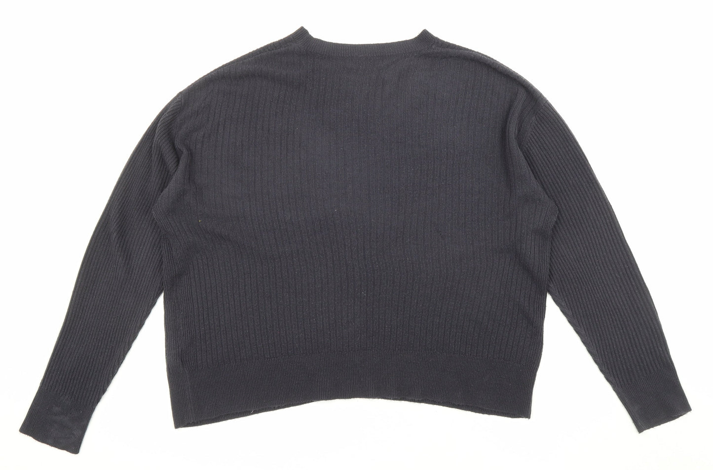 Womens UK Size 16 Marks and Spencer Blue Pullover Jumper