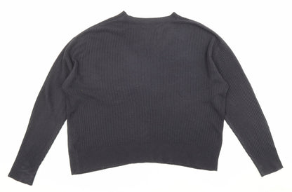 Womens UK Size 16 Marks and Spencer Blue Pullover Jumper
