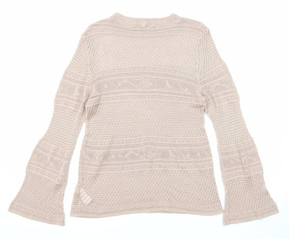 Womens UK Size 16 NEXT Pink Pullover Jumper