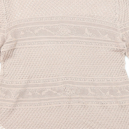Womens UK Size 16 NEXT Pink Pullover Jumper