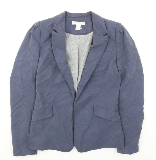 Womens UK Size 6 H&M Blue Jacket