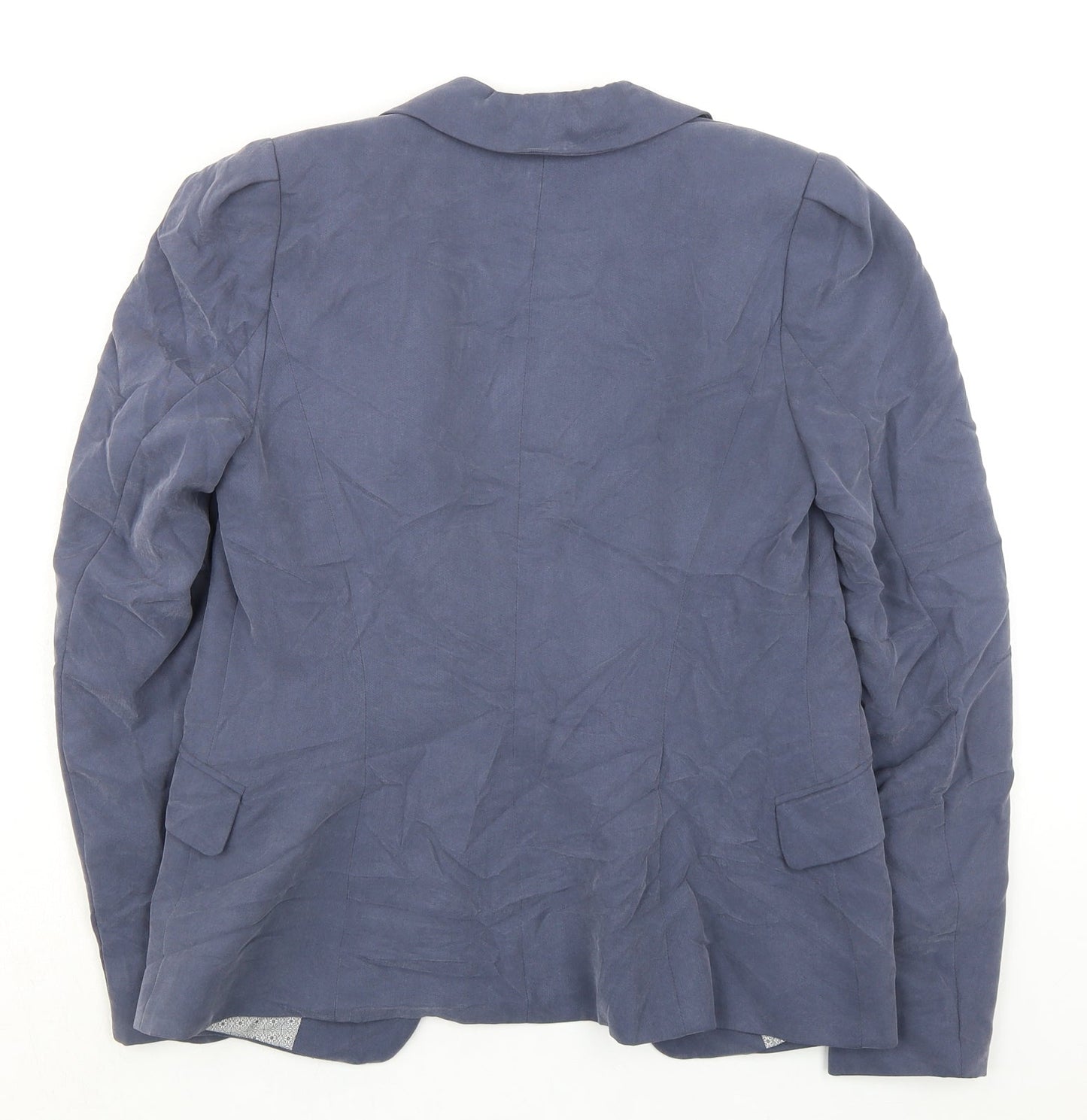Womens UK Size 6 H&M Blue Jacket