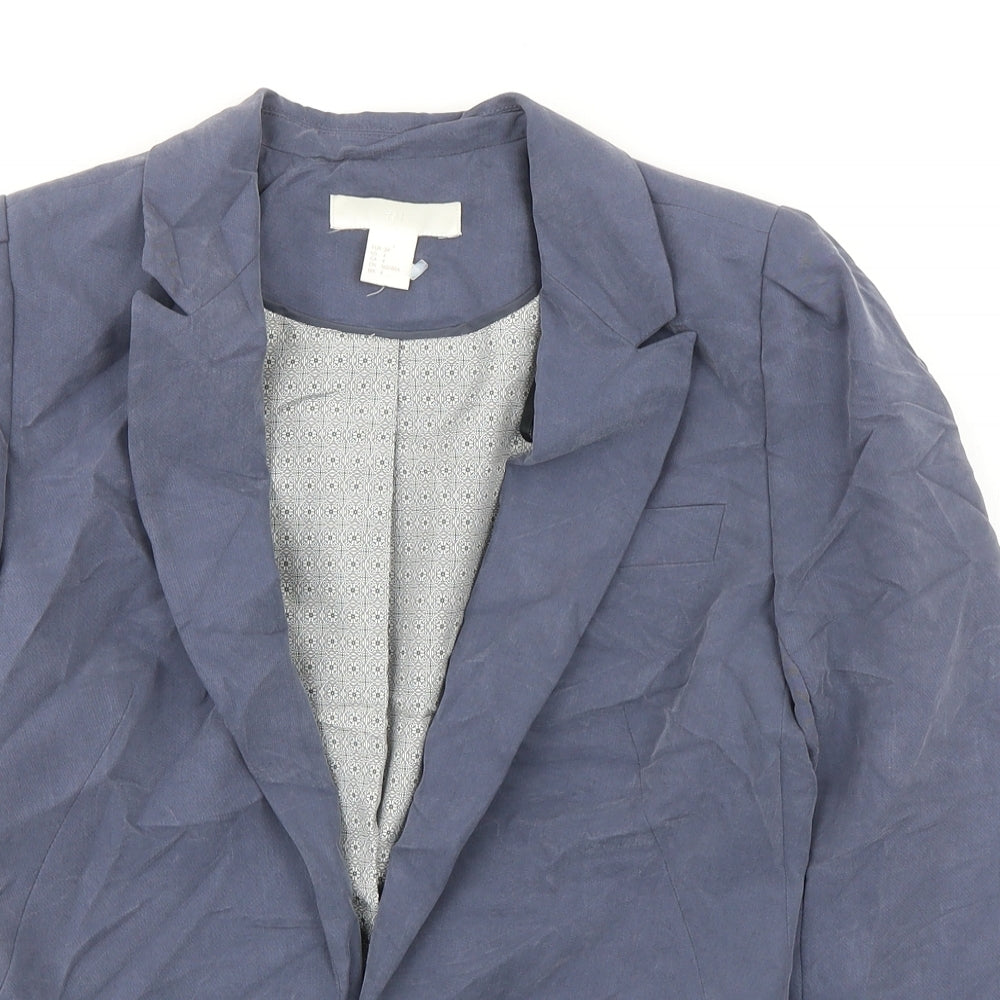 Womens UK Size 6 H&M Blue Jacket