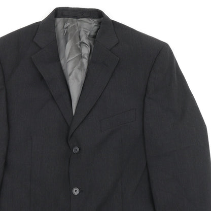 Mens UK Size 42 Marks and Spencer Regular Grey Suit Jacket