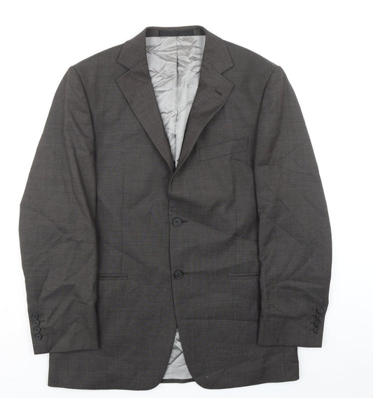 Mens UK Size 40 Marks and Spencer Regular Grey Suit Jacket