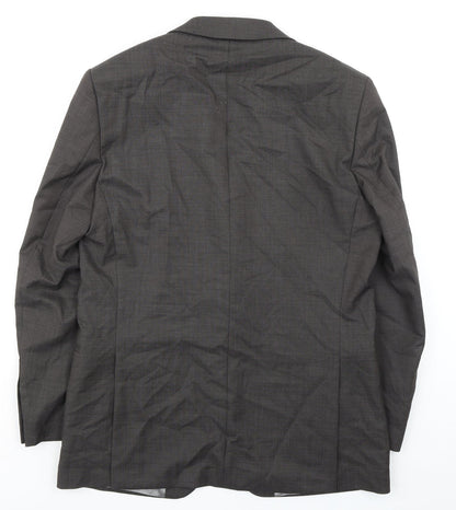 Mens UK Size 40 Marks and Spencer Regular Grey Suit Jacket