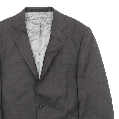 Mens UK Size 40 Marks and Spencer Regular Grey Suit Jacket