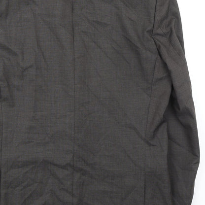Mens UK Size 40 Marks and Spencer Regular Grey Suit Jacket