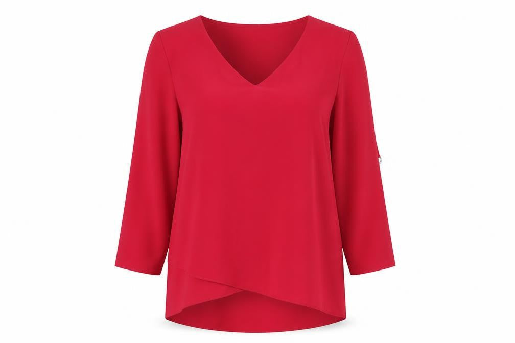 Womens UK Size 8 M&Co Pink Basic Blouse