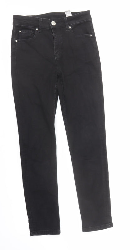 Womens UK Size 8 Marks and Spencer Regular Fit Skinny Black Jeans