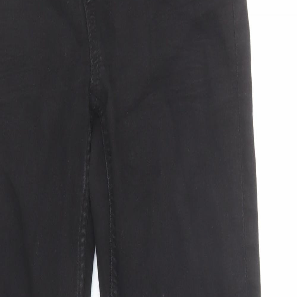 Womens UK Size 8 Marks and Spencer Regular Fit Skinny Black Jeans