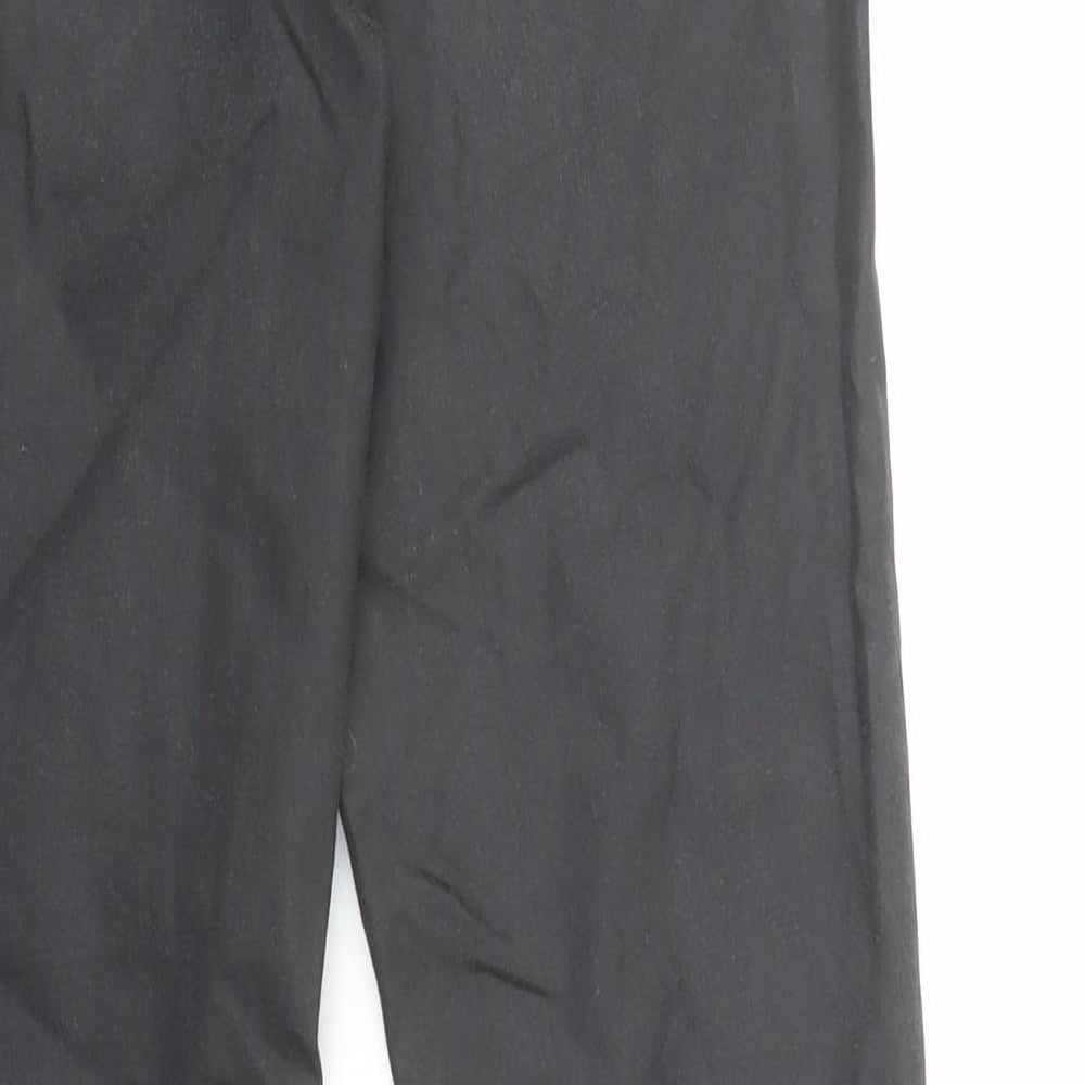 Topshop Womens Black Cotton Skinny Jeans Size 26 in L30 in Regular Zip - Coated