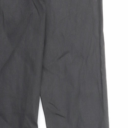 Topshop Womens Black Cotton Skinny Jeans Size 26 in L30 in Regular Zip - Coated