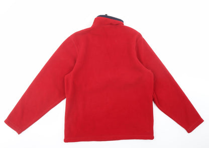 Mens UK Size S Old Navy Red Pullover Sweatshirt