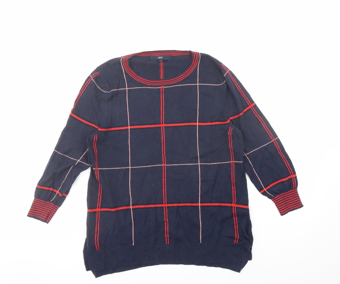 Womens UK Size 14 NEXT Blue Pullover Jumper