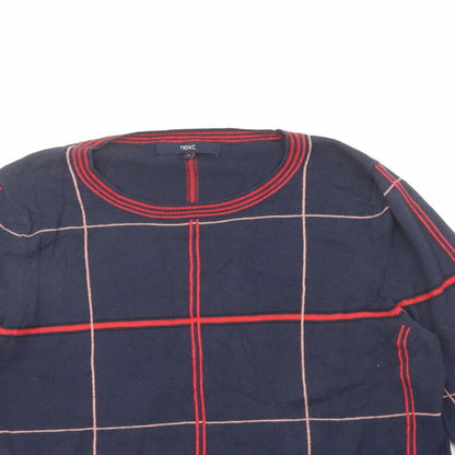 Womens UK Size 14 NEXT Blue Pullover Jumper