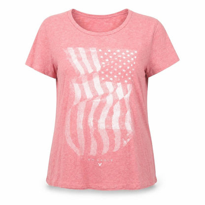 Womens UK Size L American Eagle Outfitters Pink Basic T-Shirt