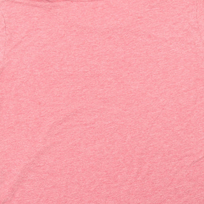 Womens UK Size L American Eagle Outfitters Pink Basic T-Shirt