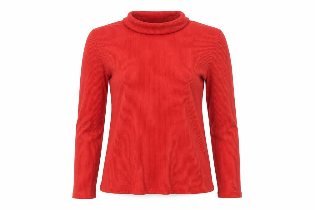 Womens UK Size 12 Miss Selfridge Red Basic T-Shirt