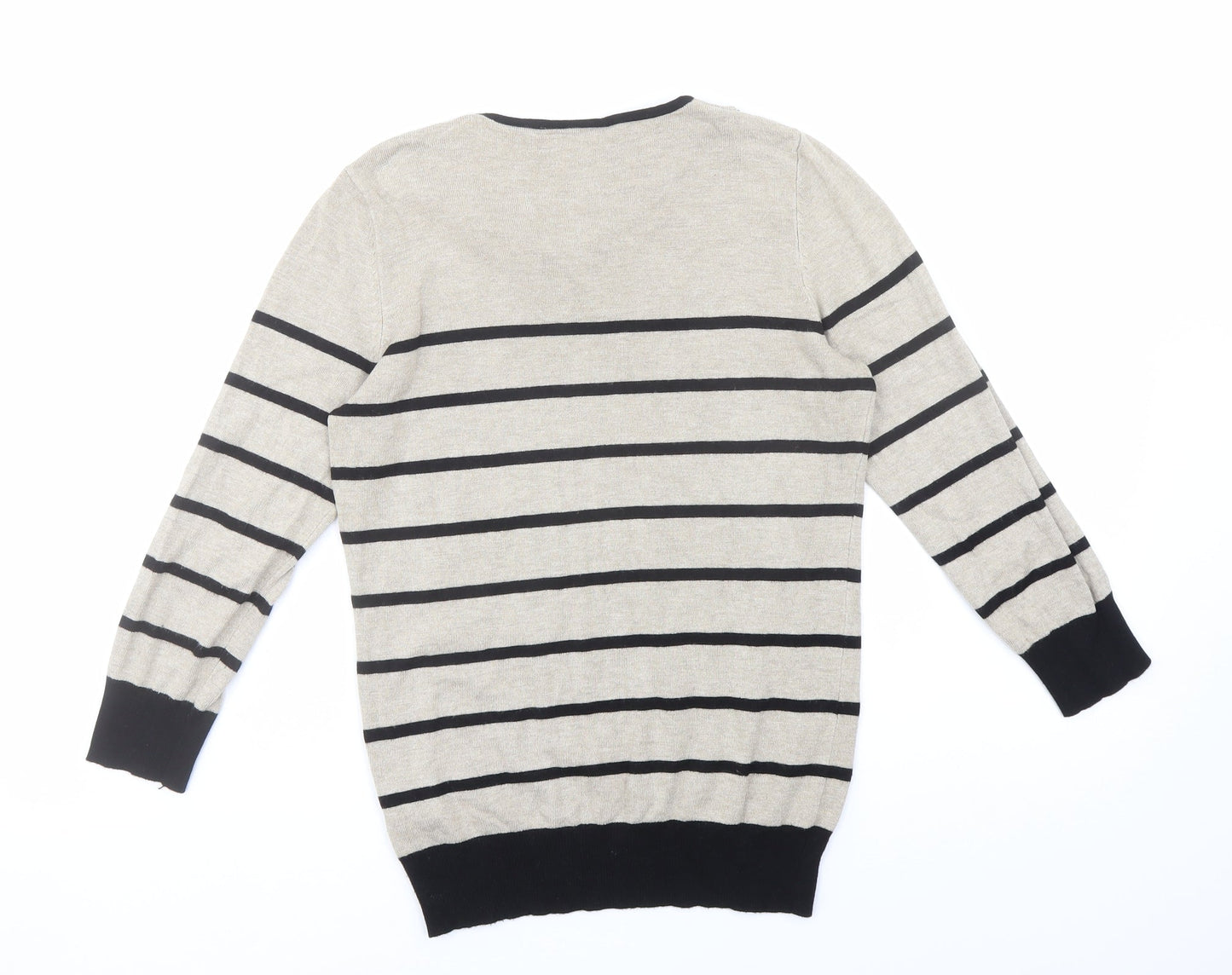 Womens UK Size 8 Wallis Beige Pullover Jumper